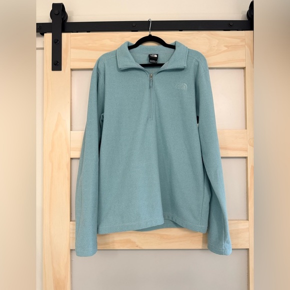 The North Face Other - The North Face Mens Medium Quarter Zip Pullover Blue Lightweight Fleece